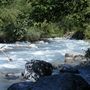 A Tarvisio környéki üres folyómedrekhez képest itt bőven jut víz a patakokba
