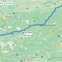 A második leghosszabb etap. A Grossglockner kőtengerét nem kívántam, így a Felbertauern-alagút felé mentem (fizetős ez is), Zell am See, majd végig Ausztrián, autópálya nélkül
