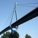 A fantasztikus Köhlbrand-híd a hamburgi szabadkikötő dokkjai felett