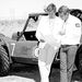 Ekins és McQueen sivatagi autoversenyeken is uíndultak együtt mit a híres Baja 1000
