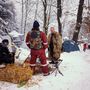 A subbás fazon szlovén, a többiek szlovákok, látszi, nem ijednek meg egy kis hótól