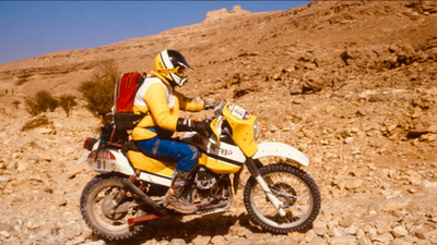 Guzzi V65 TTC a Dakaron, 1985

